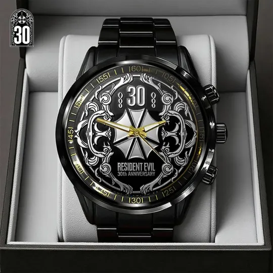 Discover Resident E 30th Anniversary Black Stainless Steel Watch