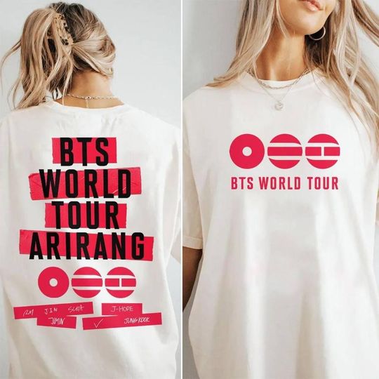 Discover Arirang World Tour 2026 Unisex T-Shirt