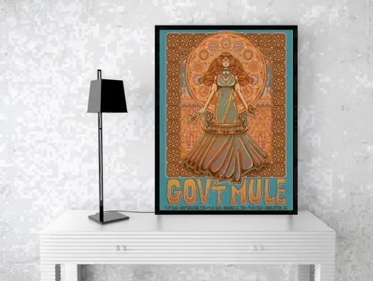 Discover Gov't Mule Spring Tour April 2026 Poster