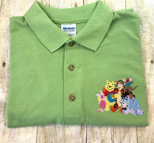 Winnie the Pooh & Friends Embroidered Polo Shirt
