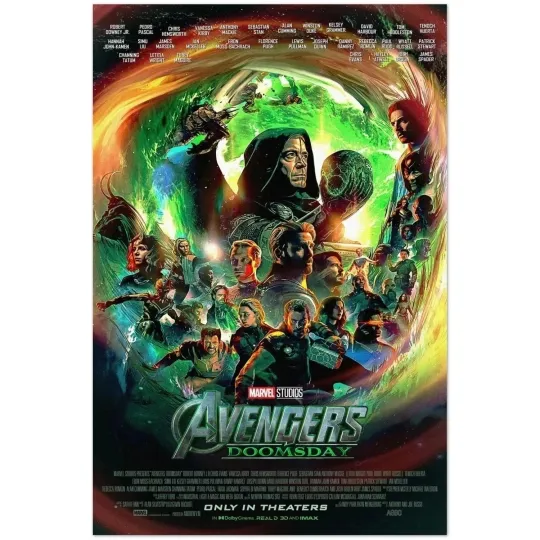 Avengers Doomsday 2026 Movie Poster