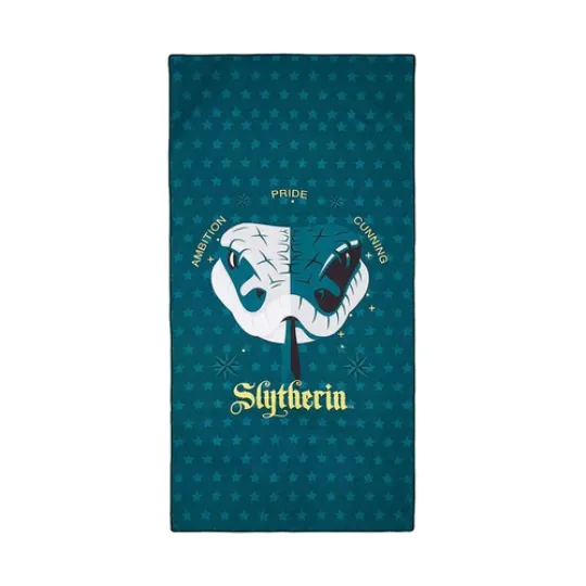 Harry Potter Slytherin Beach Towel