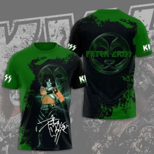 Discover Hot Trend For Fan Peter Criss hard rock 3D Shirt