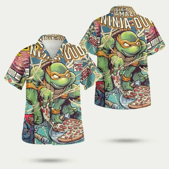 Discover The Amazing Ninja Turtles Hawaiian Shirt