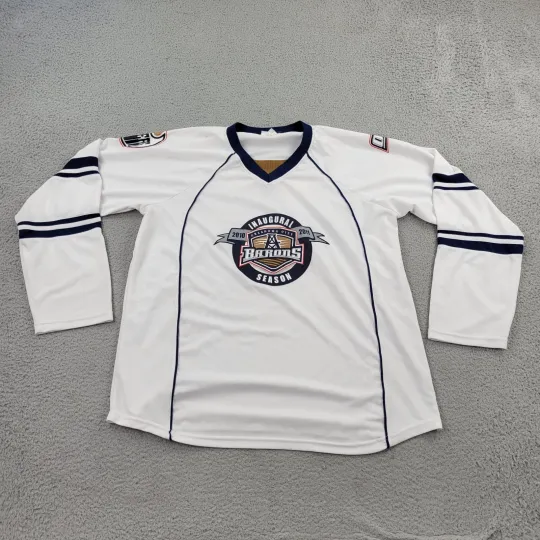 Discover OKC Barons Hockey Jersey Mens XL Oilers Oklahoma City Graphic Shirt