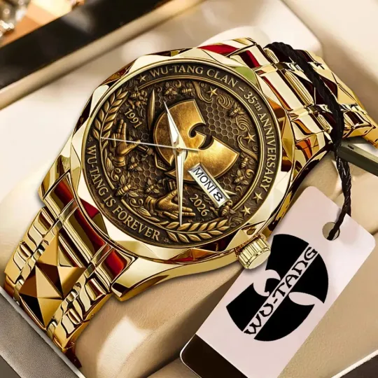 Discover WTang Clan 35th Anniversary 2026 Alloy Luxury Quartz Watch