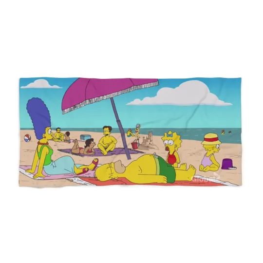 Simpsons Beach Towel