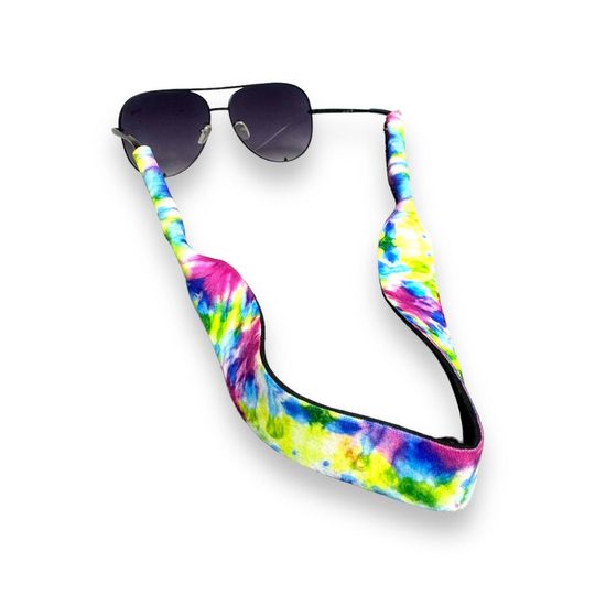 Purple Tie Dye Glasses Strap