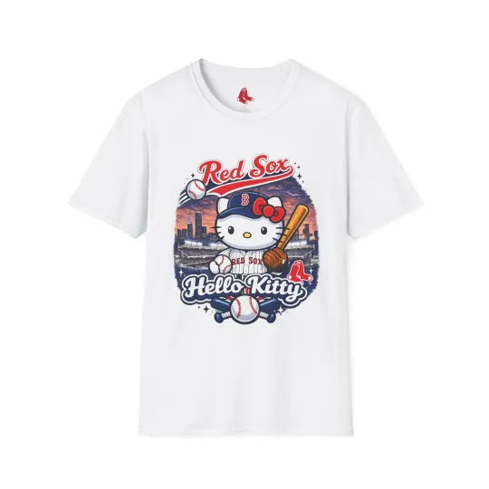 Hello kitty Boston Red Sox T-Shirt | Boston Baseball Tee | Fenway Park Shirt