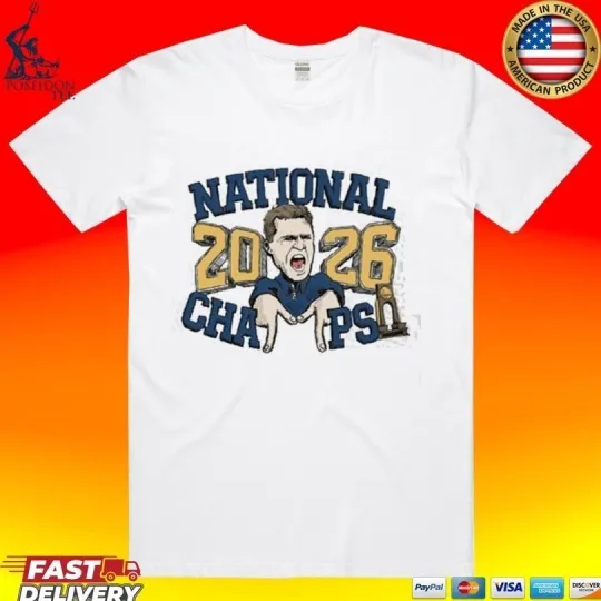 Michigan Wolverines National Champs Basketball Coach 2026 T-shirt