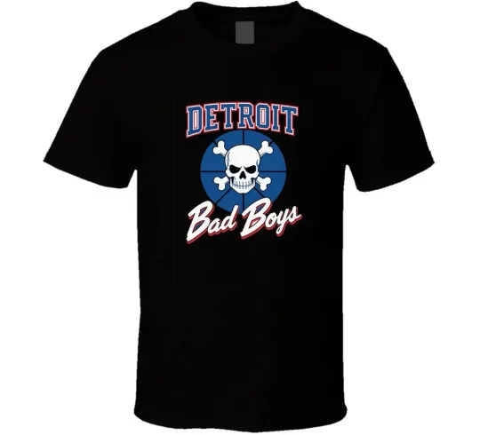 Discover Detroit Bad Boys T-Shirt Vintage Basketball Fan Tee