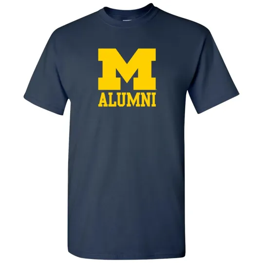Michigan Wolverines College Logo T-Shirt