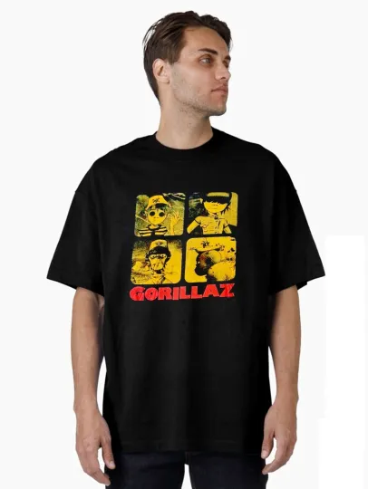 Discover Gorillaz Band The Mountain Tour 2026 Unisex T-shirt