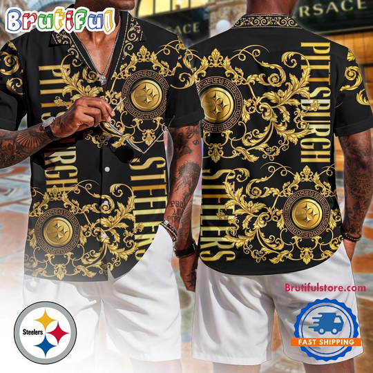 Pittsburgh Steeler football Luxury Hawaiian Shirt