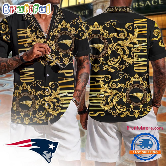 New England Patriots football Luxury Hawaiian Shirt