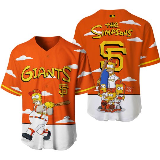 San Francisco Giants x The Simpsons 2026 Limited Edition Jersey