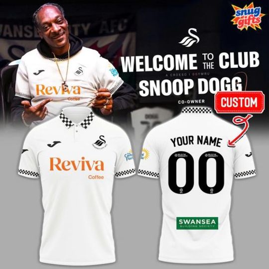 Swansea City x Snoop Dogg 2025 Special Polo Shirt