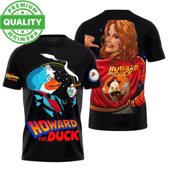 Discover Howard The Duck Movie 3D AOP Graphic Tee Shirt Unisex S-6XL 2B0144