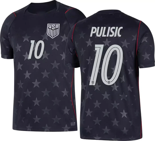 USA #10 Home MEN Jersey - World Cup 2026 Blue Size S-2XL