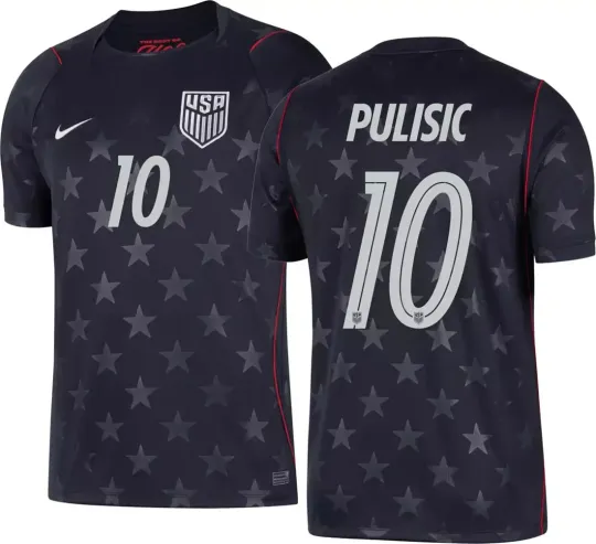 Discover USA #10 Home MEN Jersey - World Cup 2026 Blue Size S-2XL