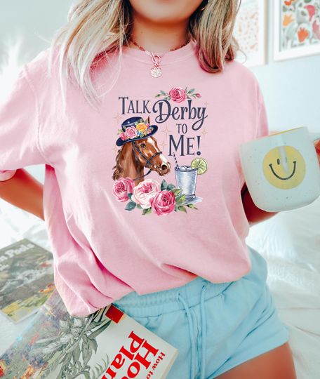 Discover Talk Derby To Me, 2026 Kentucky Derby Shirt, Horse Race Shirt, Horse Shirt, Racing Horse Racing Shirt, Race Weekend Shirt, Kentucky Tee