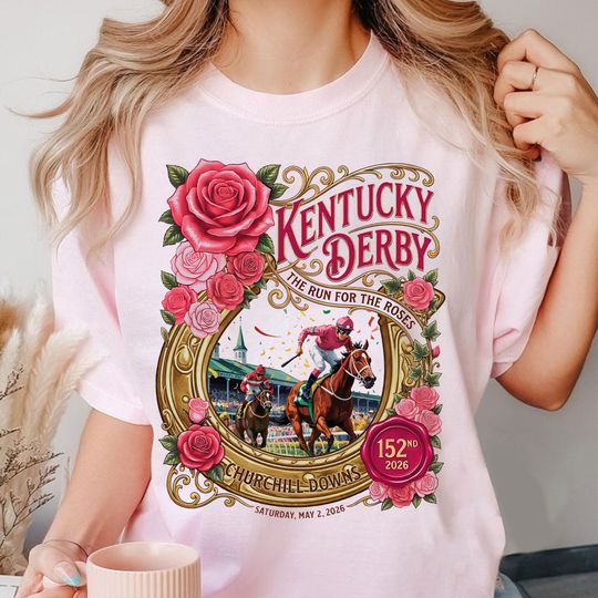 Discover Kentucky Derby 2026 Shirt, 152ndDerby Sweatshirt, Horse Racing Lover Shirt, Kentucky Race Weekend Shirt, 2026 Derby Tee