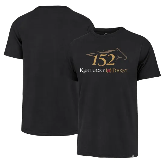 Discover Men's '47 Black 152nd Kentucky Derby Franklin T-Shirt