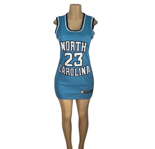Discover Blue North Carolina Jersey Dress
