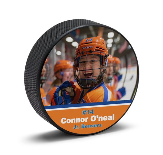 Discover Custom Hockey Puck: Personalized Hockey Team Gifts & Tournament Souvenirs