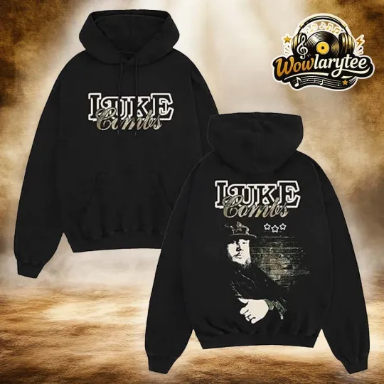 Discover Lukee Comb 2026 Portrait Two Sides Unisex Hoodie