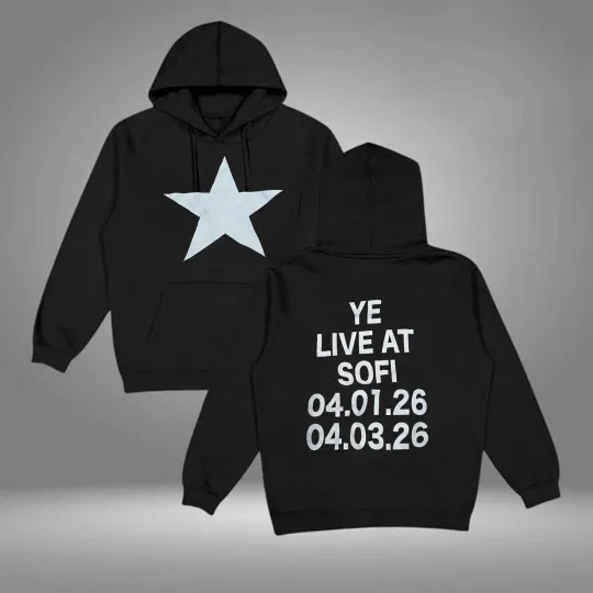 Kanye West BULLY Hoodie, New 2026 Live At Sofi Merch reprint Hoodie
