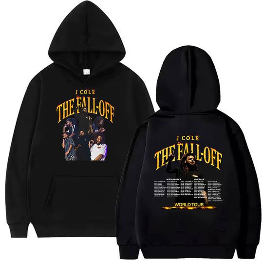 Discover J.Cole The Fall Off World Tour 2026 Hoodie