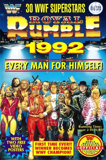 Discover WWF Royal Rumble 1992 Hulk Hogan Poster Premium Matte Vertical