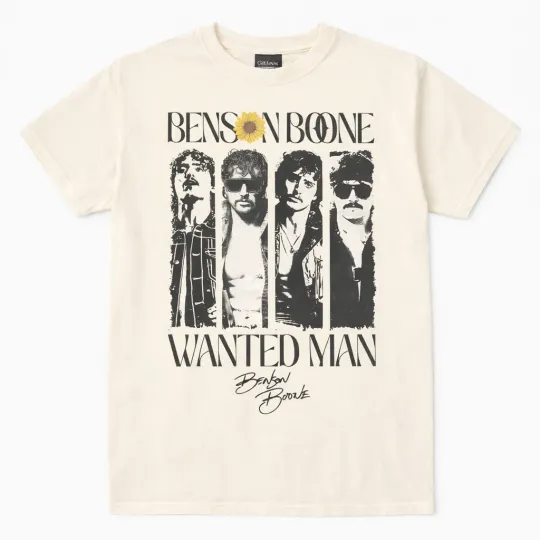 Discover Benson "Floral" Boone Musical Journey Vintage Comfort Colors T-Shirt