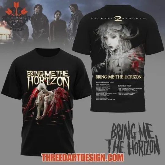 Bring Me The Horizon Ascension Program 2 Tour T-Shirt Unisex