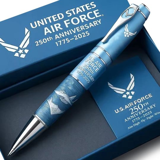 250th Anniversary Commemorative Pen USMC US Navy US Air Force Army Pen Marine Corps Gift