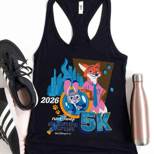 Discover Judy Hopps and Nick Wilde 2026 Tank Top, Walt Disney World Shirt