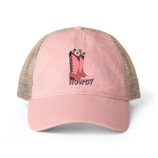 Women's Washed Mesh-Back Cap