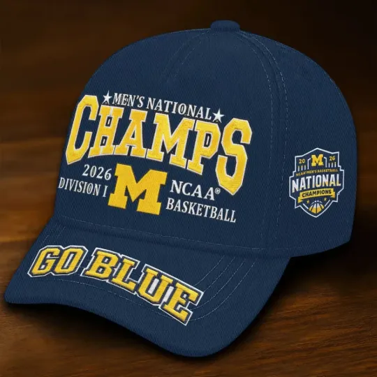 Discover Wolverines 2026 Men’s Basketball National Champions Classic Cap