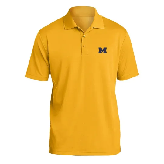 Discover University of Michigan Wolverines Primary Logo Polo Shirt
