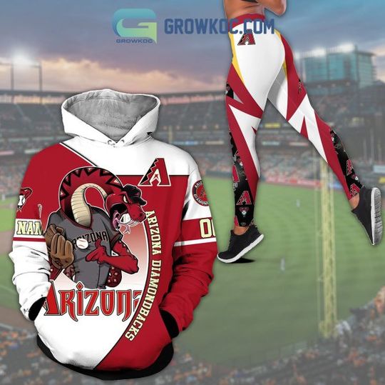 Arizonna Diamondbacks Mascot Hoodie Leggings Set