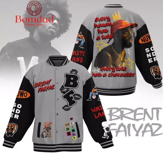 Brent Faiyaz Every Human Has A Tale Baseball Jacket