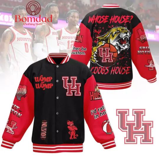 Houston Cougars Rather Be In Houston Baseball Jacket