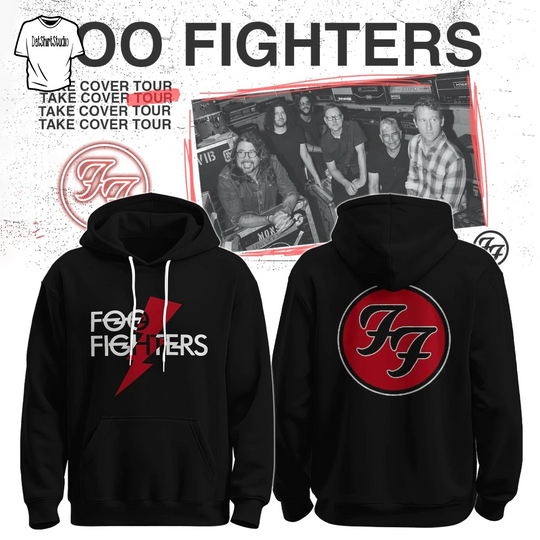 Discover FF Band Fighters Take Cover Tour 2026 Limited Edition Hoodie