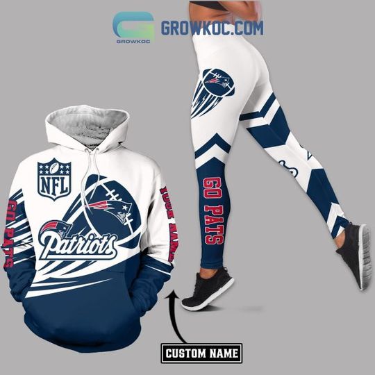 Personalized  New England Patriots Hoodie Leggings Set