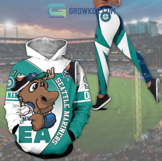 Personalized Seattle Mariners Mascot Hoodie Leggings Set
