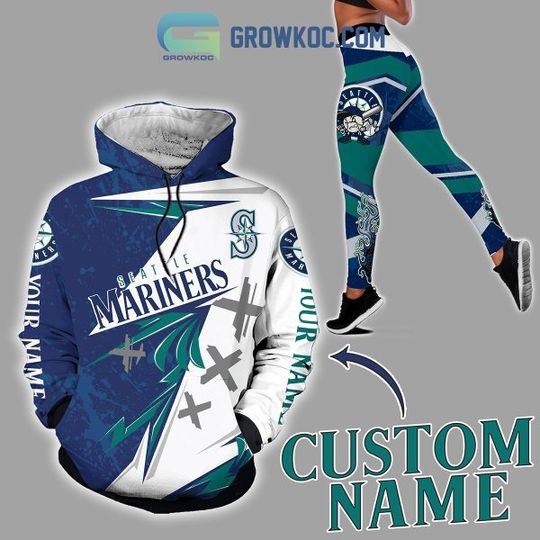 Personalized Seattle Mariners Hoodie Leggings Set