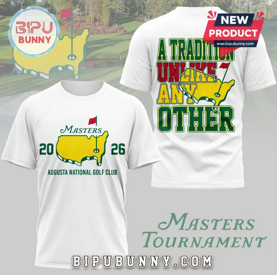 Discover Masters 2026 Augusta National A Tradition T-Shirt