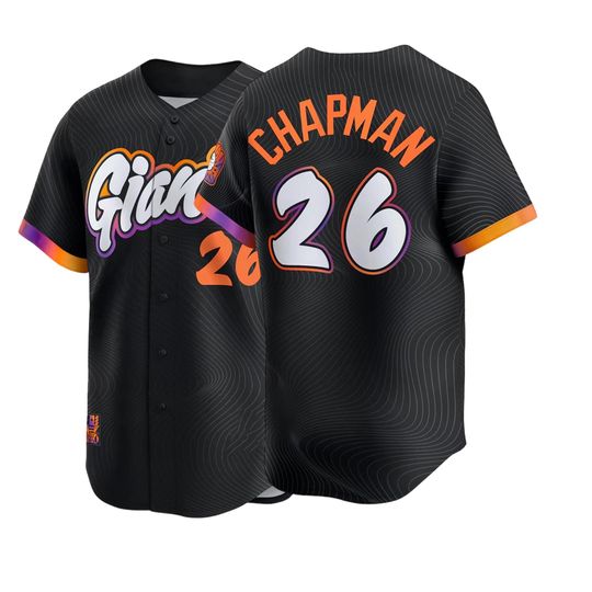 Matt Chapman San Francisco Black City connectivity Baseball Jersey,Men's /Youth SIZE Custom Jersey,Boyfriend's Gift