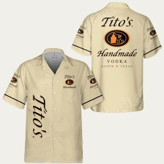 Tito8217s Handmade Vodka Austin Texas Hawaiian Shirt